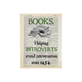 Books Introverts | Dictionary Print | Vintage Book Art