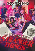 Dots Lines Spirals Stranger Things Coloring Book