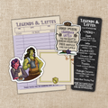 Legends & Lattes Boxed Gift Set