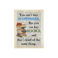 You can't buy - Books | Dictionary Print | Vintage Book Art 
