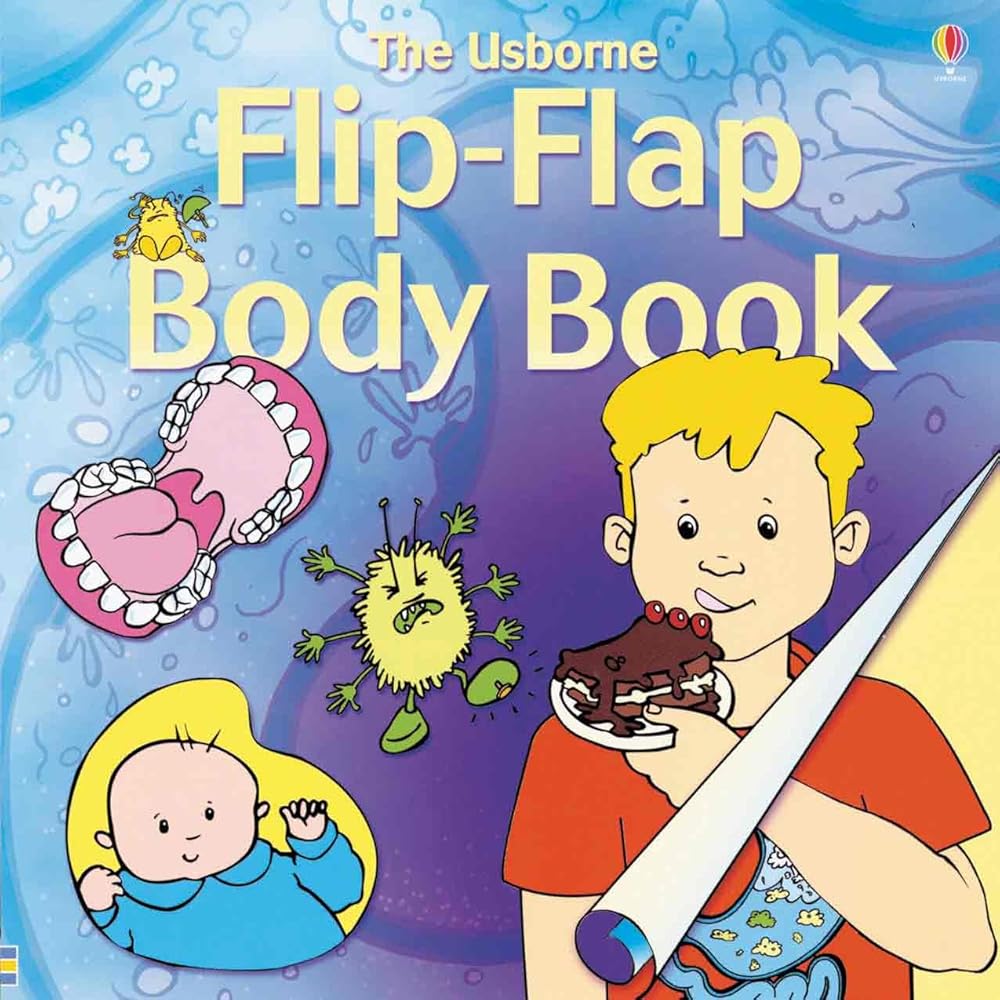 The Usborne Flip Flap Body Book (Flip Flaps) cover image