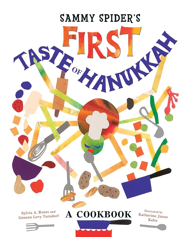 Sammy Spider's First Taste of Hanukkah: A Cookbook cover image