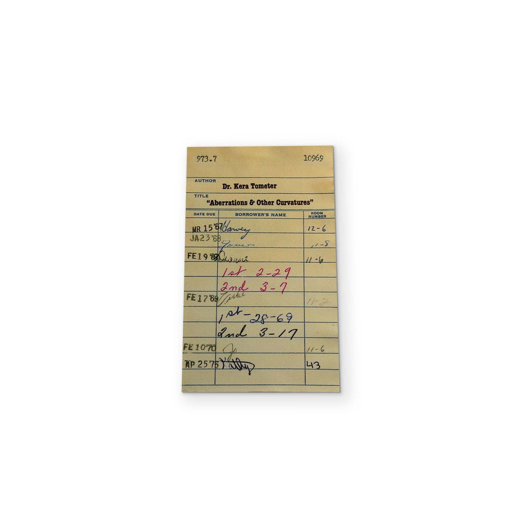 Jinkies - Library Card