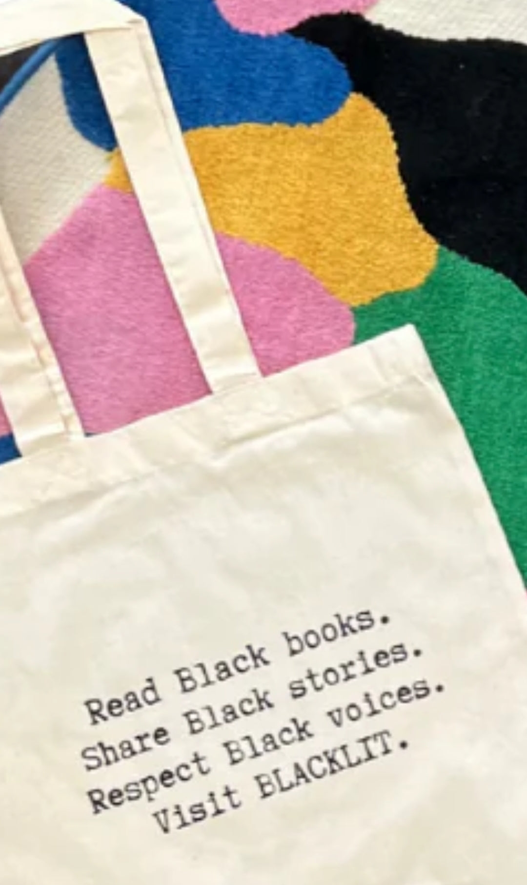 Tote: Read Black books. Share Black stories