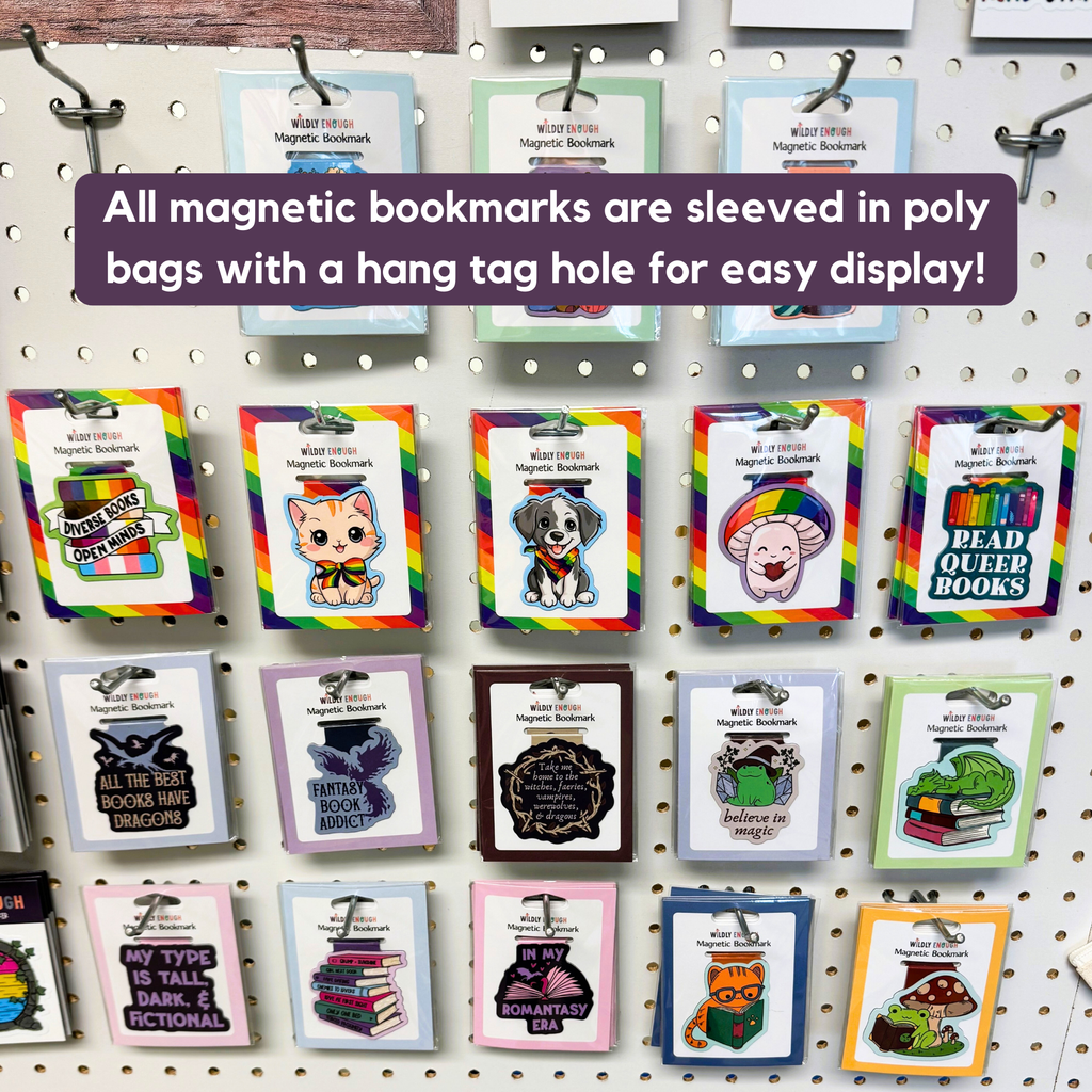 Pride Kitten Magnetic Bookmark