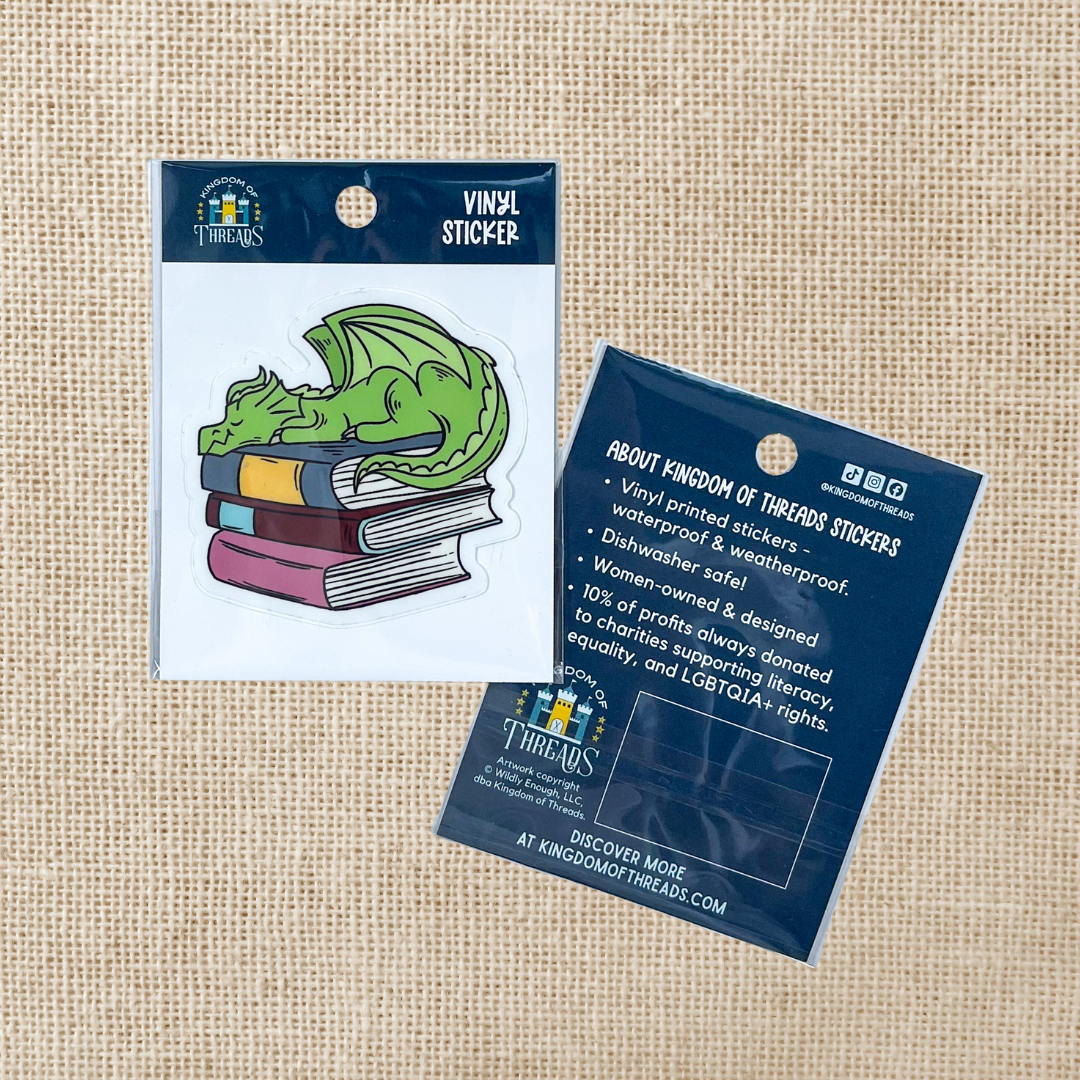 Knowledge Is Dangerous Sticker | The Spellshop