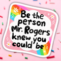 Mr. Rogers Vinyl Sticker