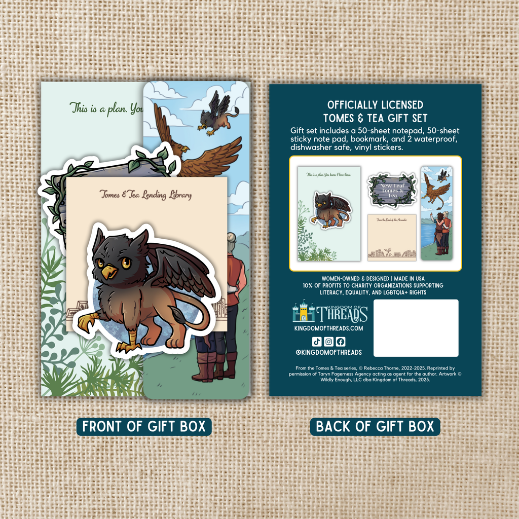 Tomes & Tea Boxed Gift Set