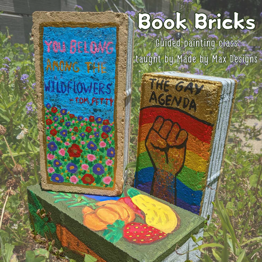 Book Bricks Painting Class