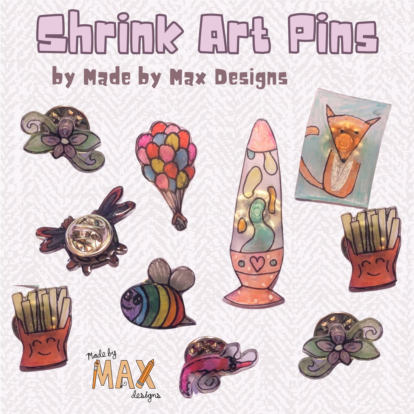 Shrink Art Pins Workshop