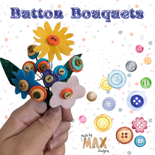 Button Bouquet Workshop