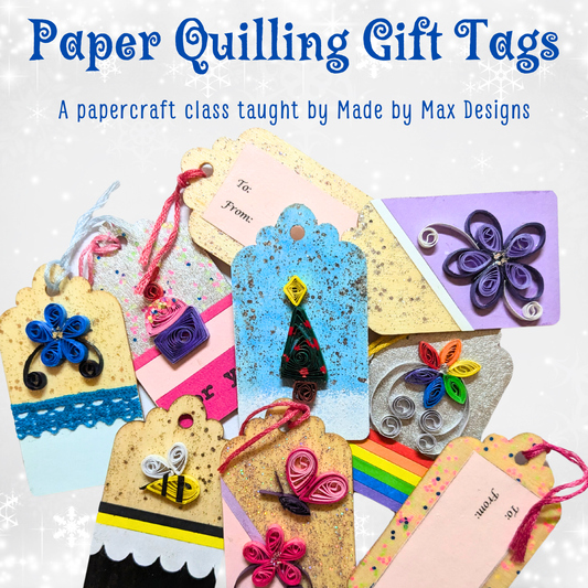 Paper Quilling Gift Tags